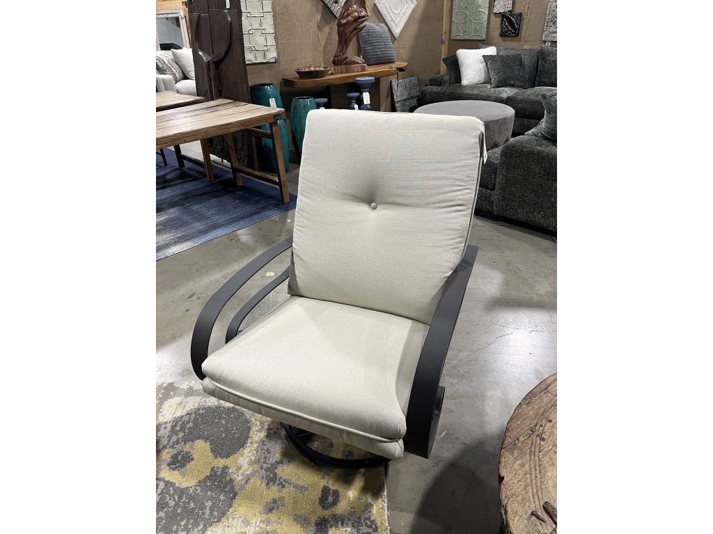 Fabric Outdoor Swivel Rocking Chair