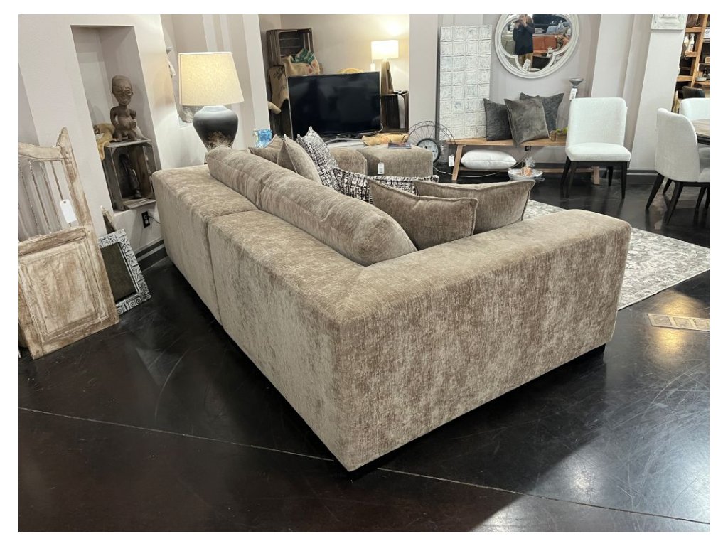 Crescent Garden Sofa - Alternative View