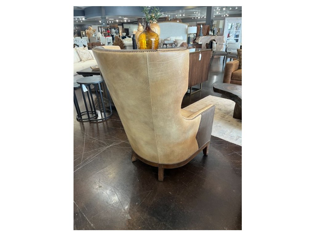 Leather Chair w/ Nailheads - Alternative View