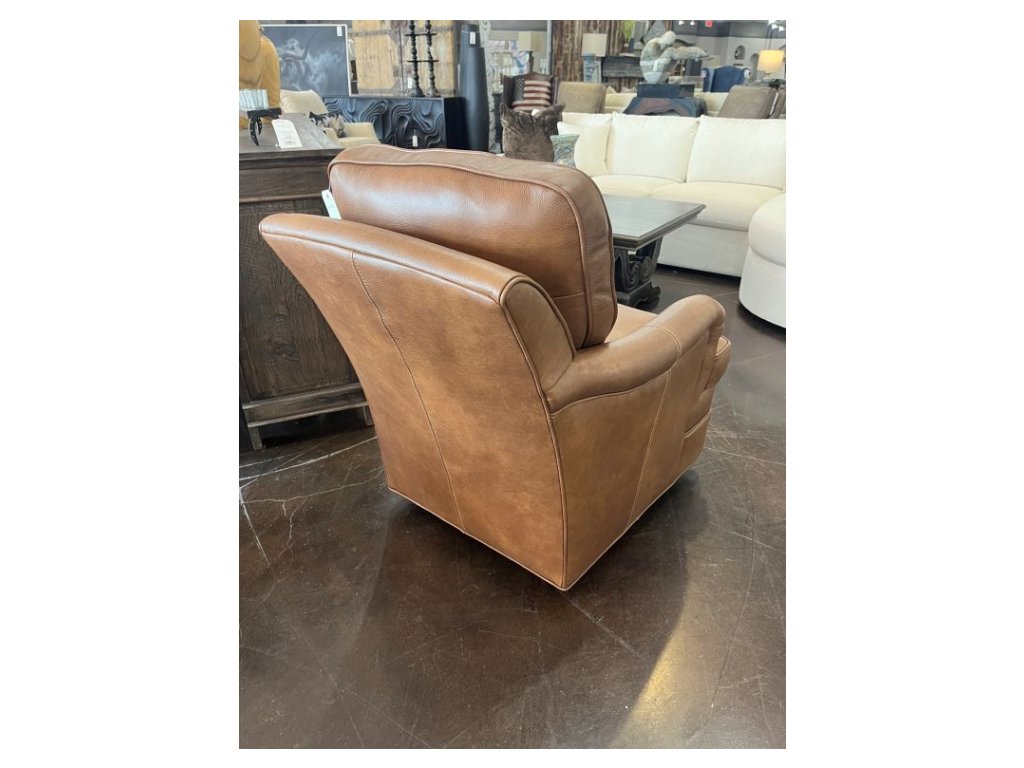 No Nailheads Swivel Glider - Alternative View