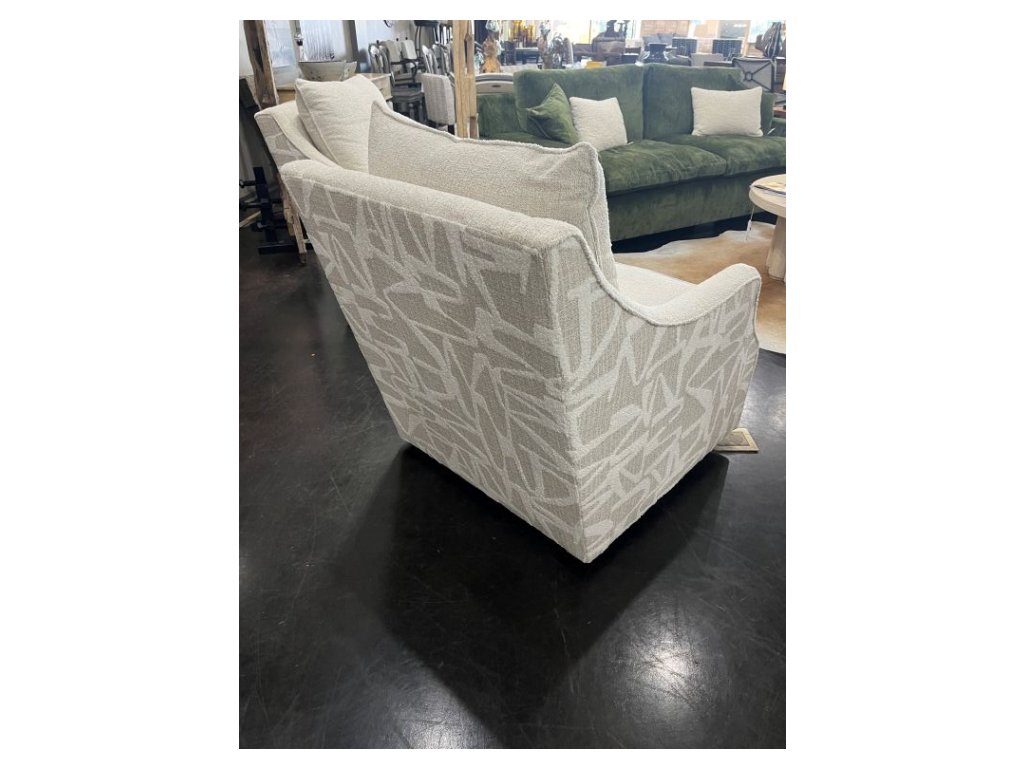Upholstered Swivel Glider
