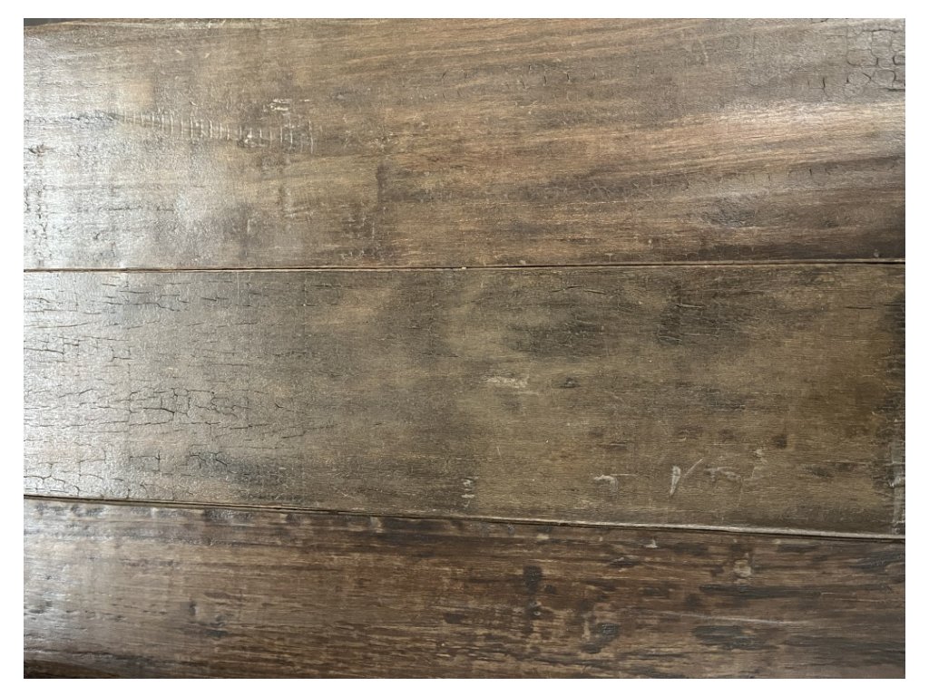 Reclaimed Factory Floor Dining Table