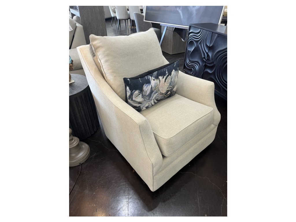Fabric Swivel Glider Chair
