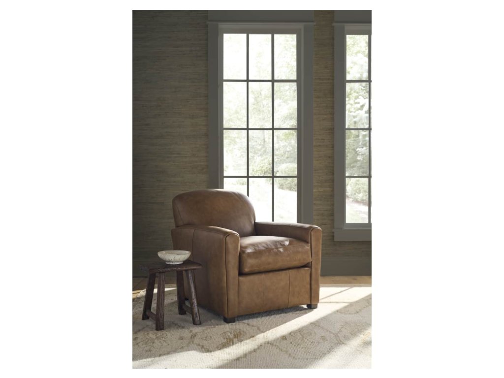 Rowe Desmond Leather Accent Chair, alternate view 2