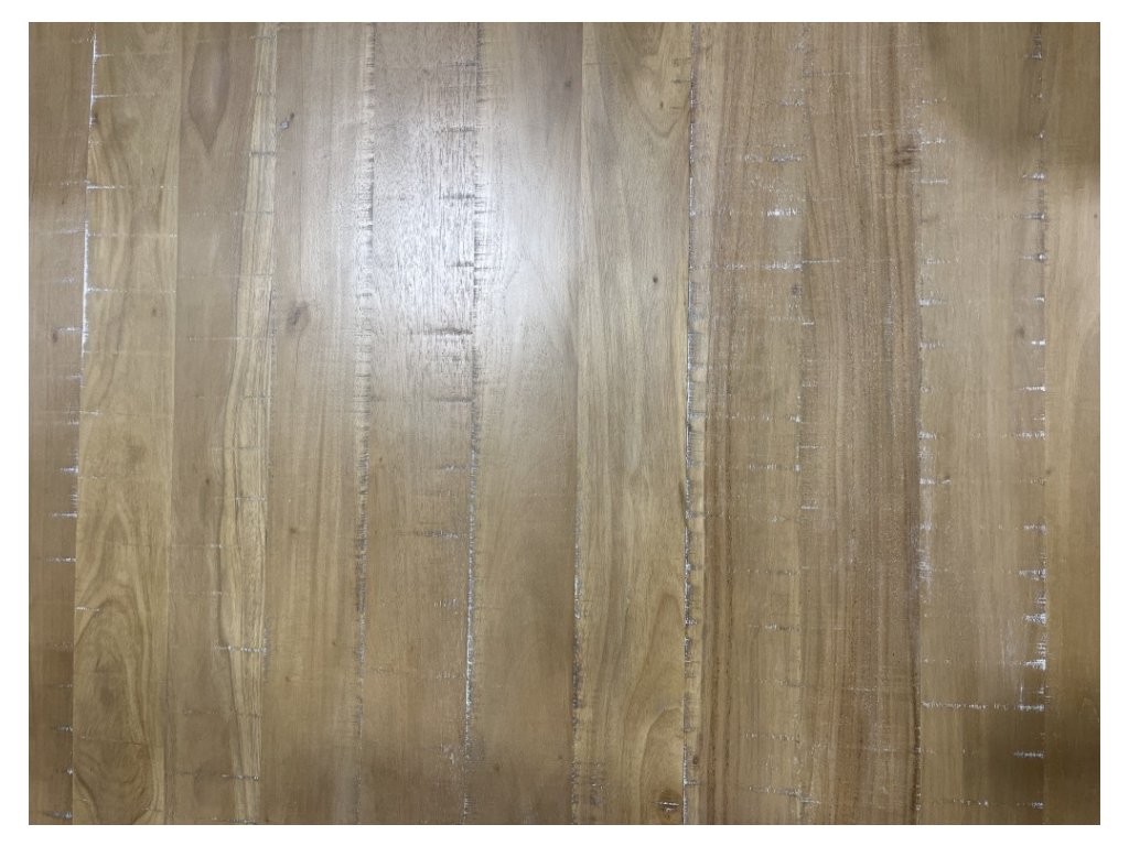 Large Mahongony Table with Rectangle Legs