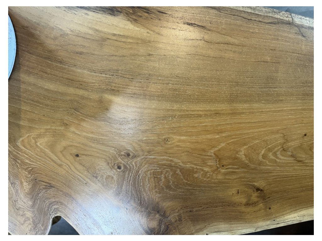Small Teak Root Console Natural