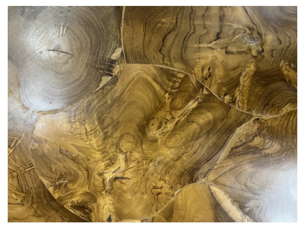 Terra Oval Drum Coffee Table - Alternative View