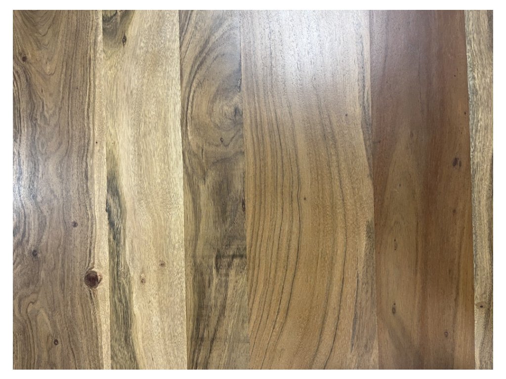 Wooden Round Fluted Dining Table