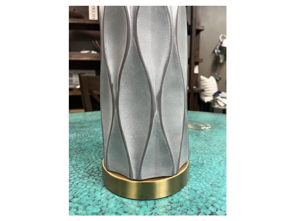 Grey Waves Lamp - Alternative View