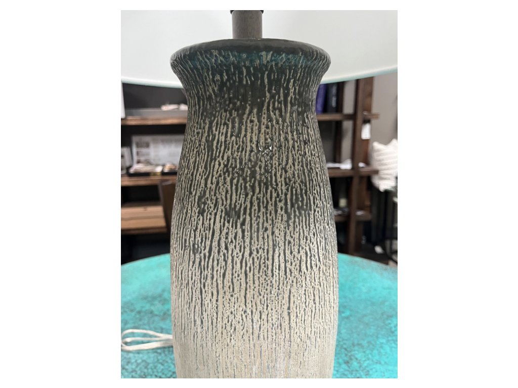 Beige/Taupe Glaze Lamp - Alternative View
