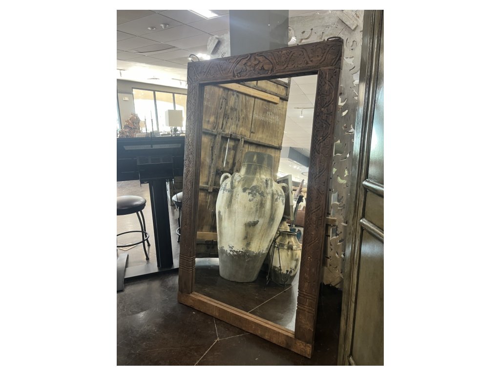 Large wooden Carved Frame Mirror