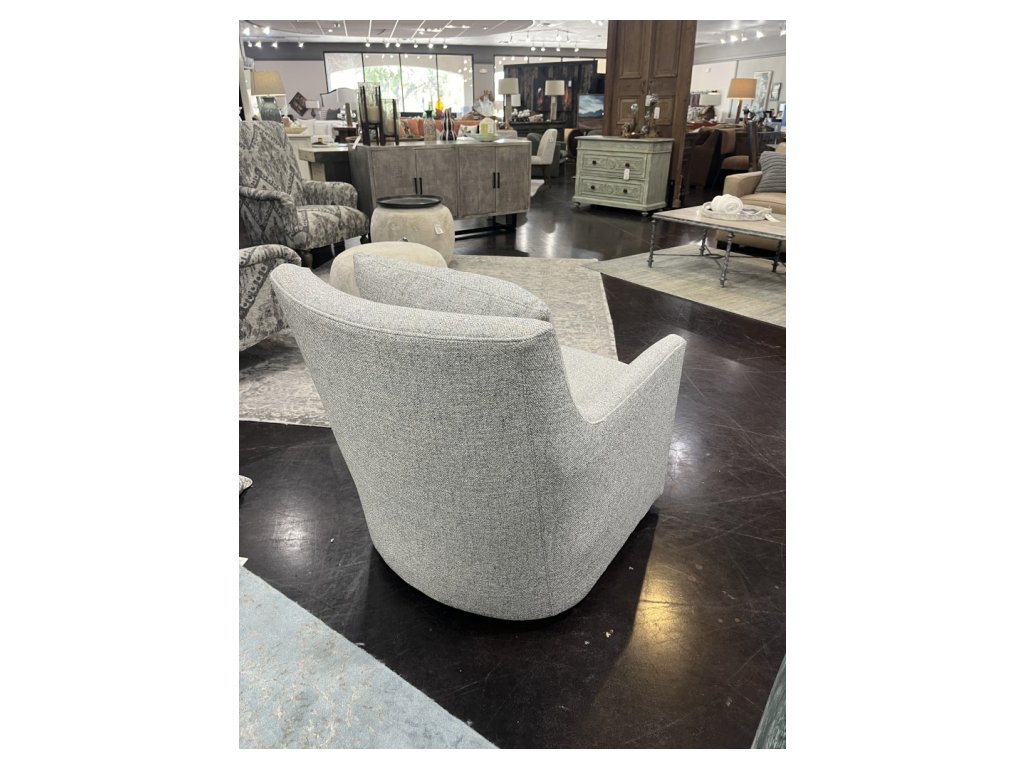 Light Fabic Swivel Chair - Alternative View