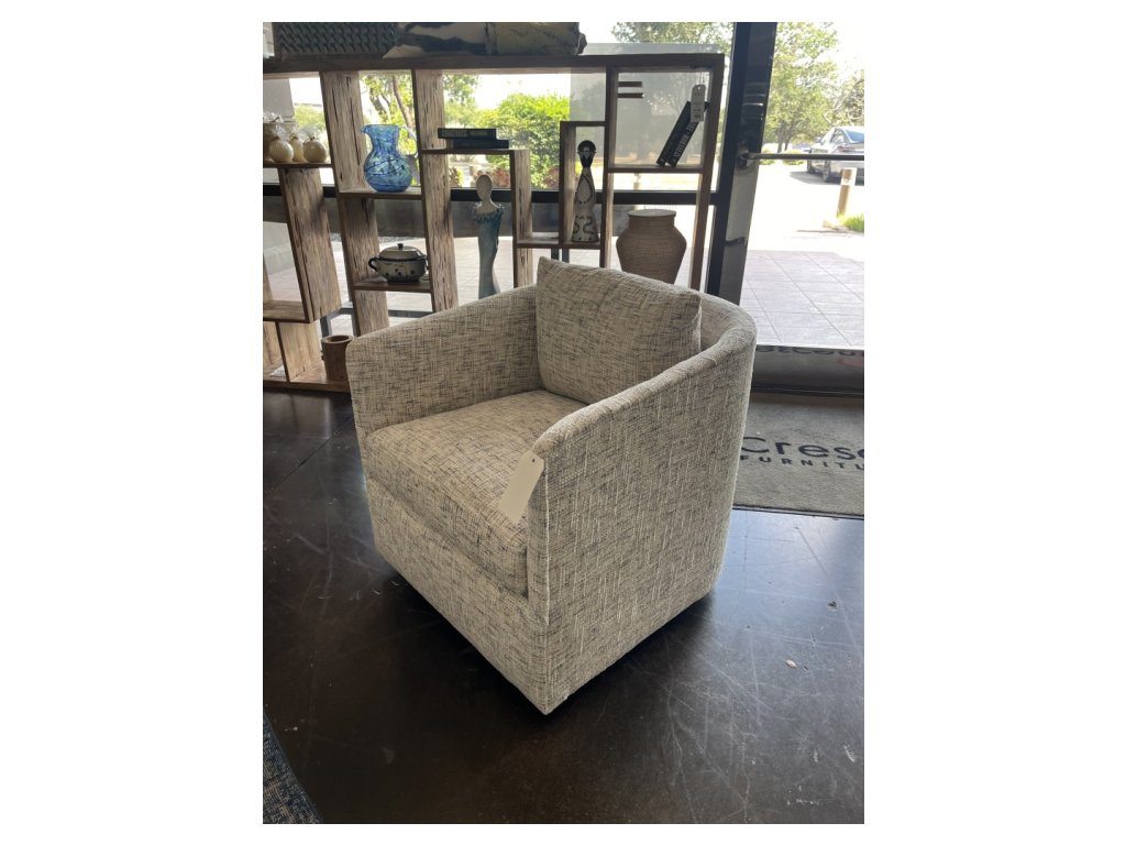 Occasional Barrel Swivel Chair