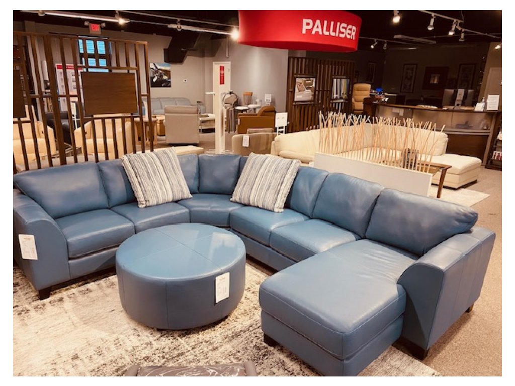 Juno 6-Seat Chaise Sectional & Ottoman