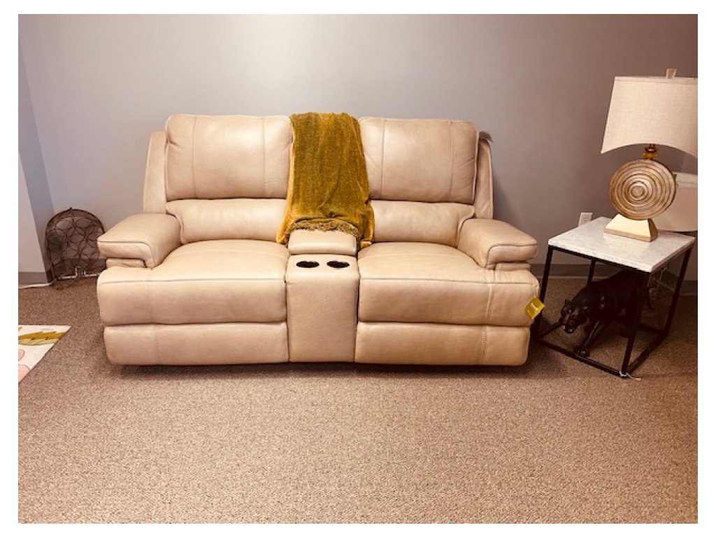 Parsons Sofa w/Power, Loveseat w/Power & Console, & Wallsaver Recliner w/Power Set - Alternative View