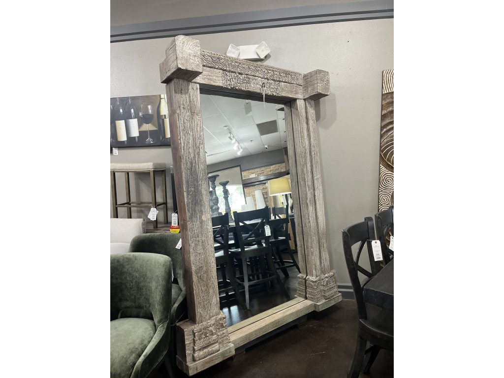 Reclaimed Mirror made from Old Entrance