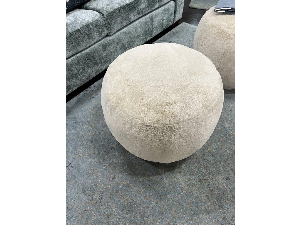 Round Pouf Ottoman