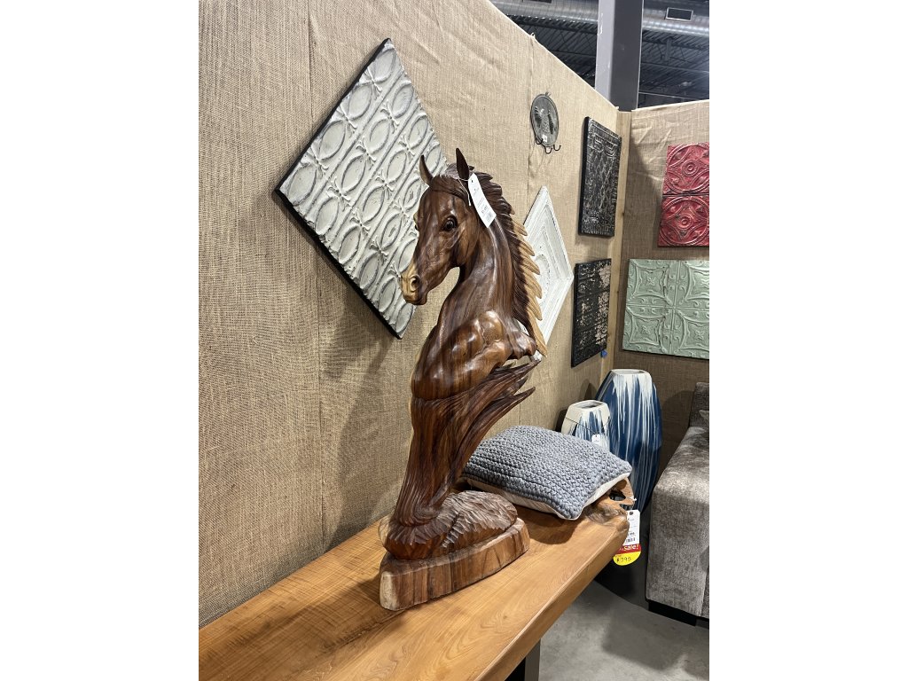 Carved Horse Head