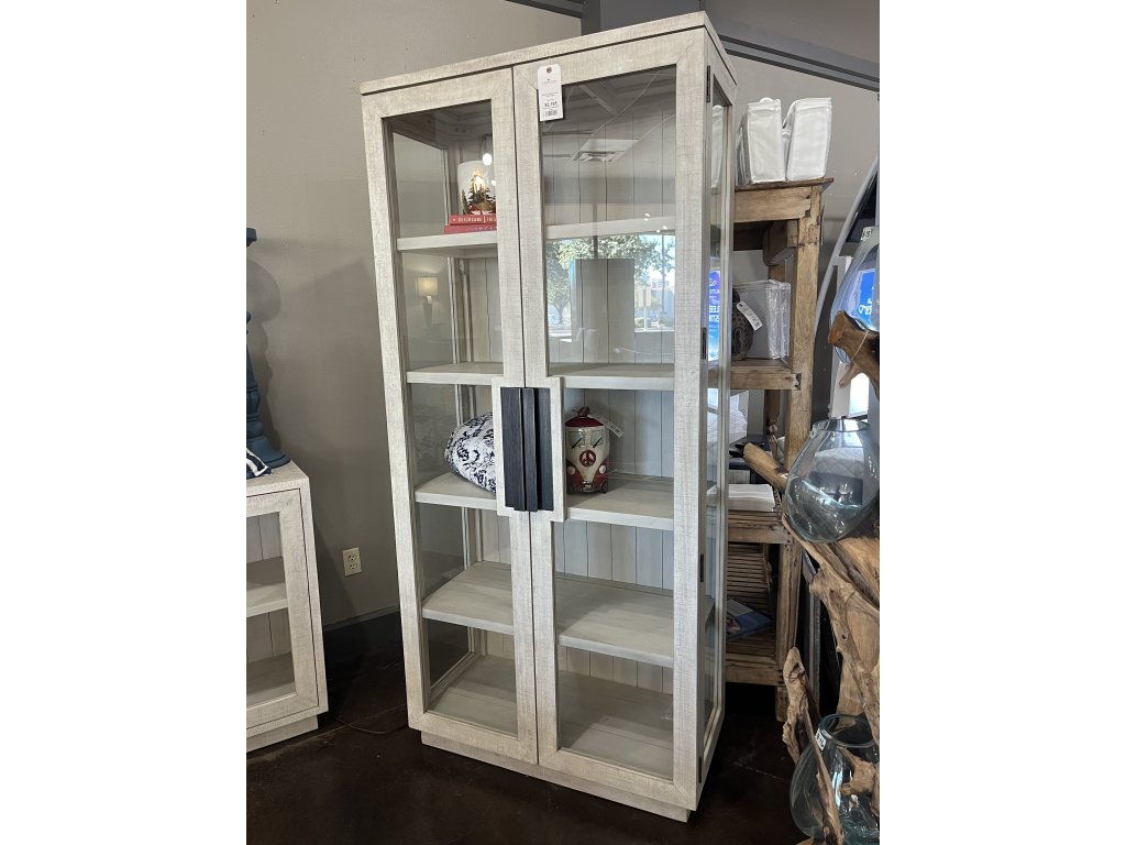 Wood and Glass Cabinet 