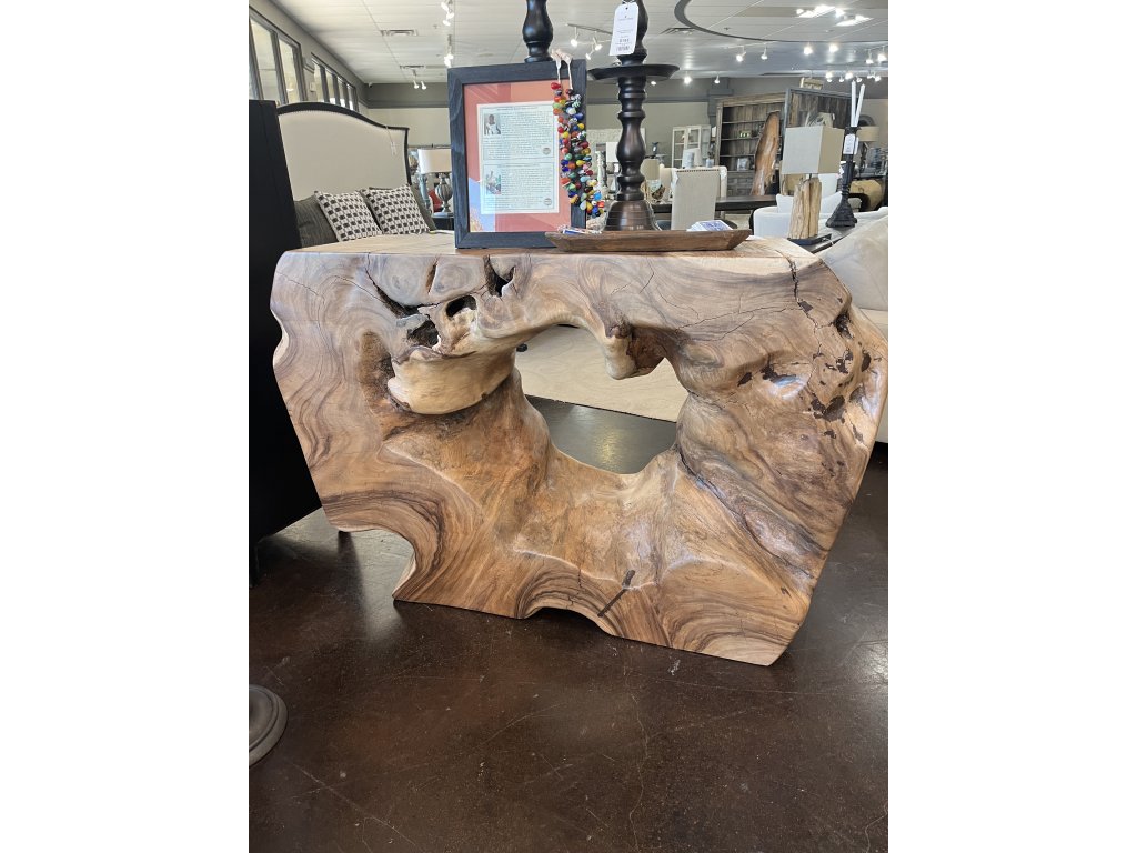 Suar Knuckle Console Large Natural