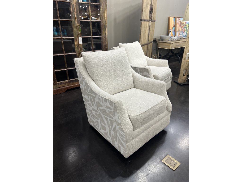 Upholstered Swivel Glider 