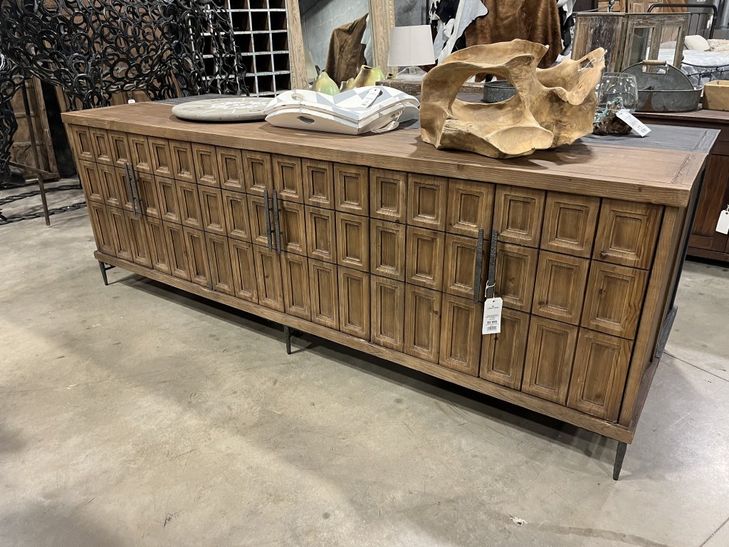 6 Door Decorated Sideboard