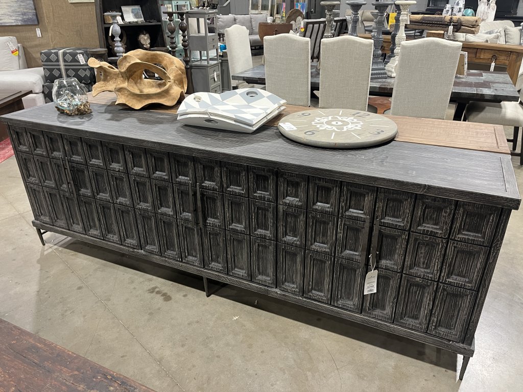 6 Door Decorated Sideboard