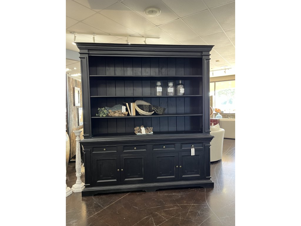 Black 2pc Cabinet