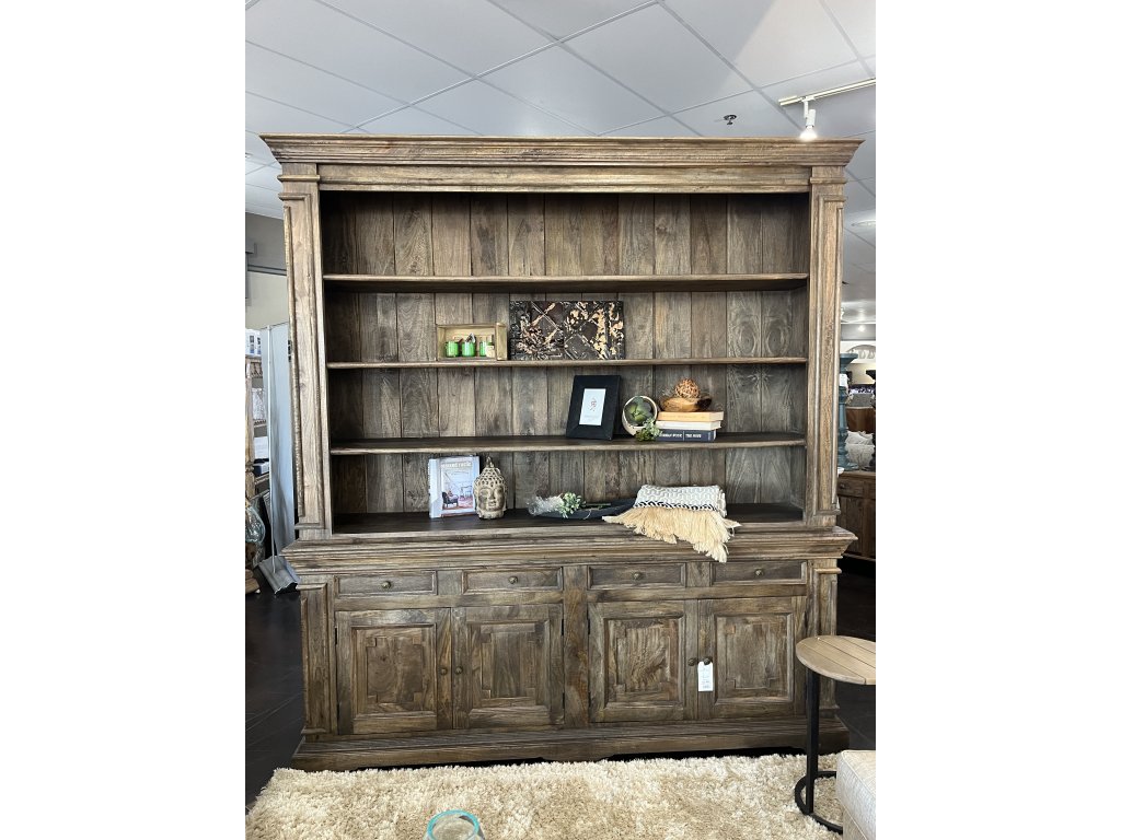 Brown 2pc Cabinet