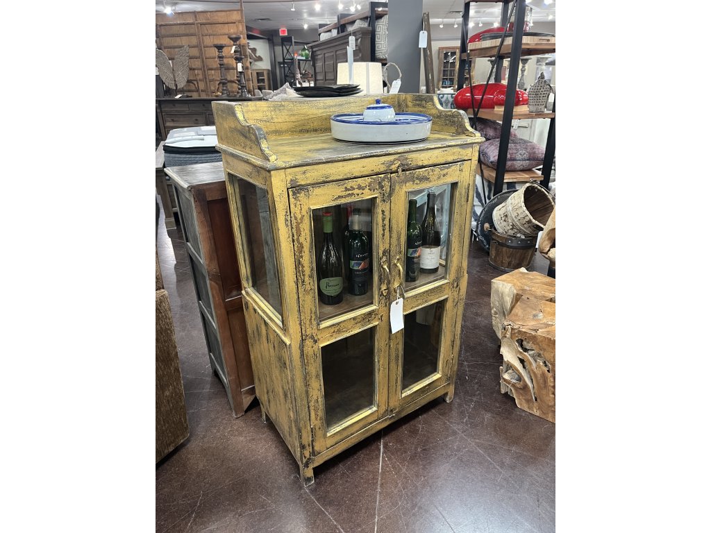 "Golden" Painted Cabinet