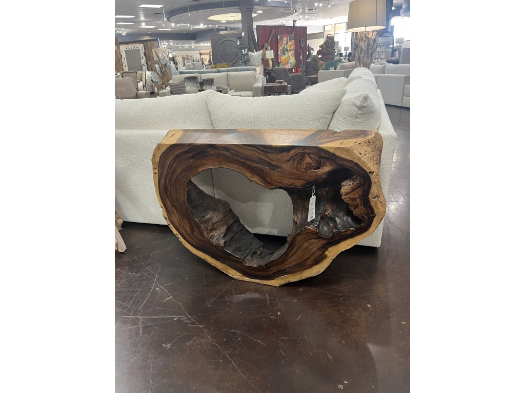 Wooden Stump Natural Medium 