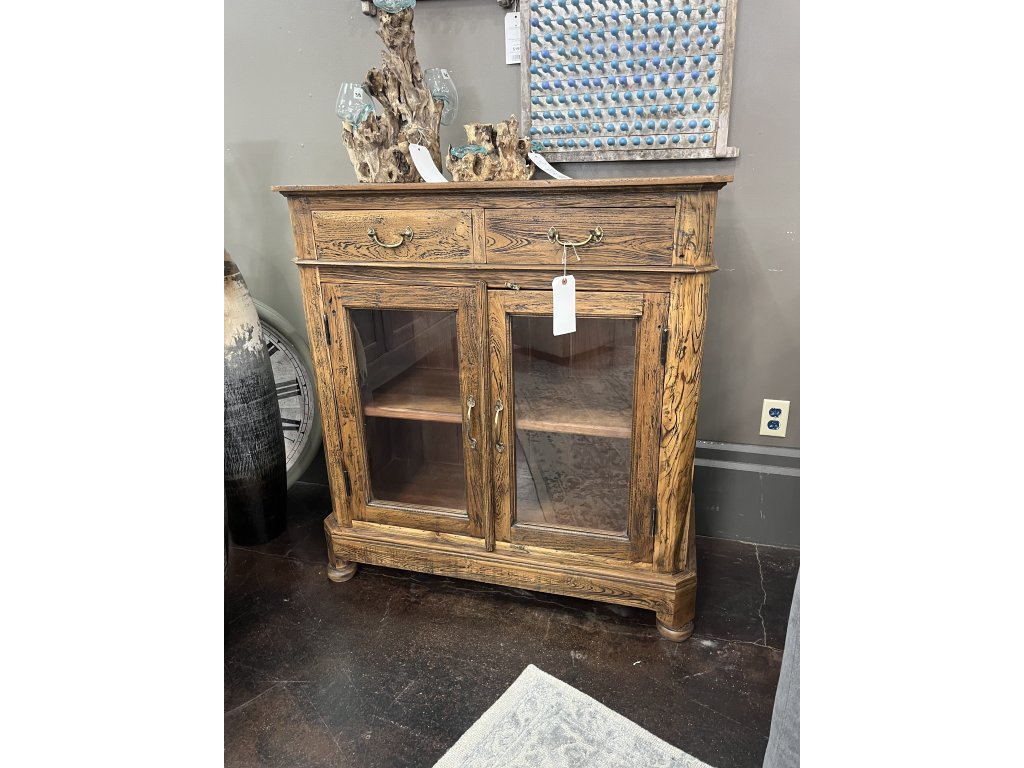 2 door Solid Wood Cabinet