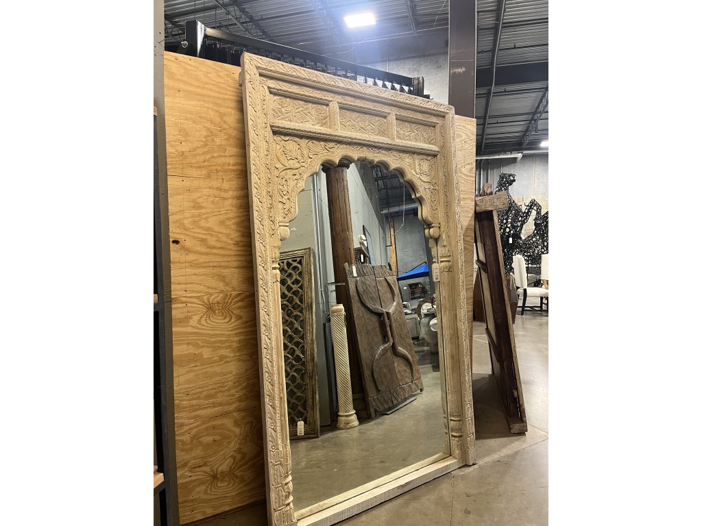 Large Carved Mirror