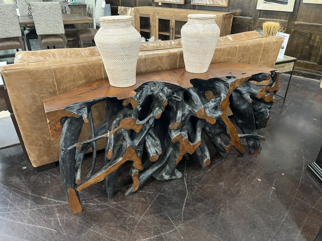 Live Edge Root Console