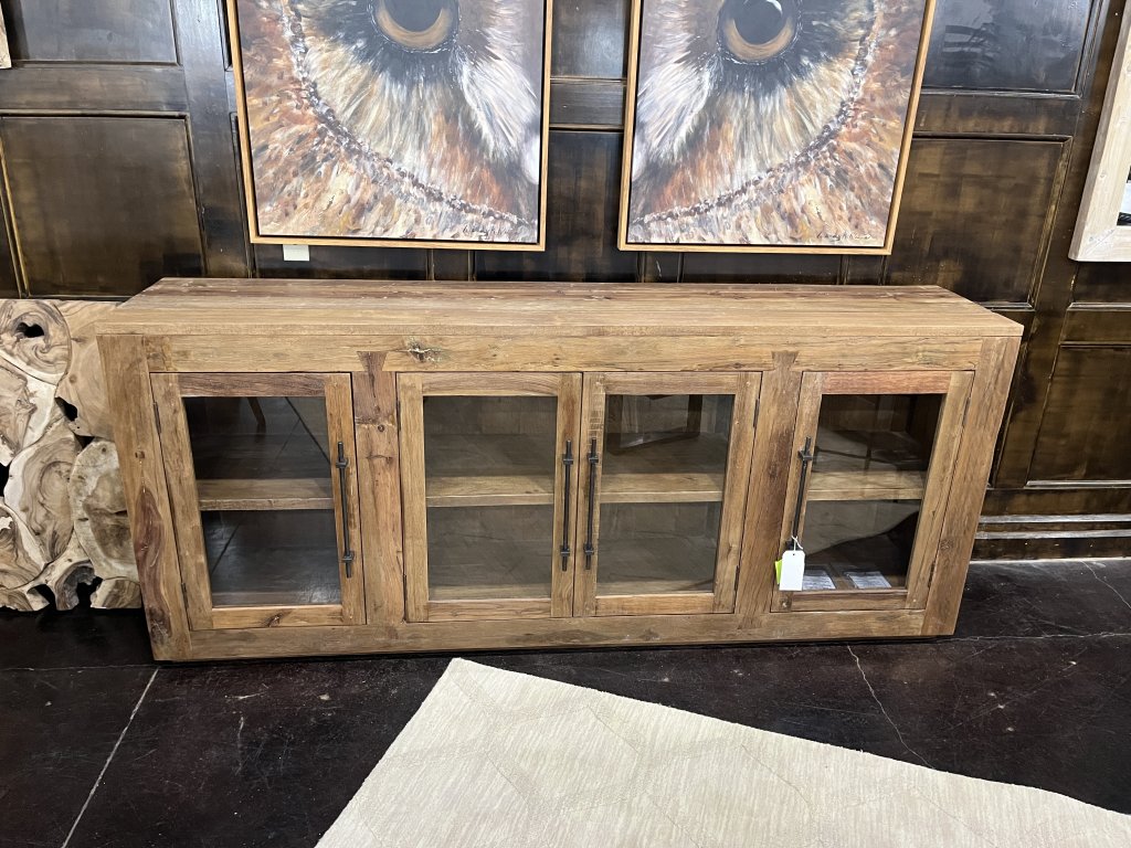 Reclaimed Wood 4 Door Sideboard