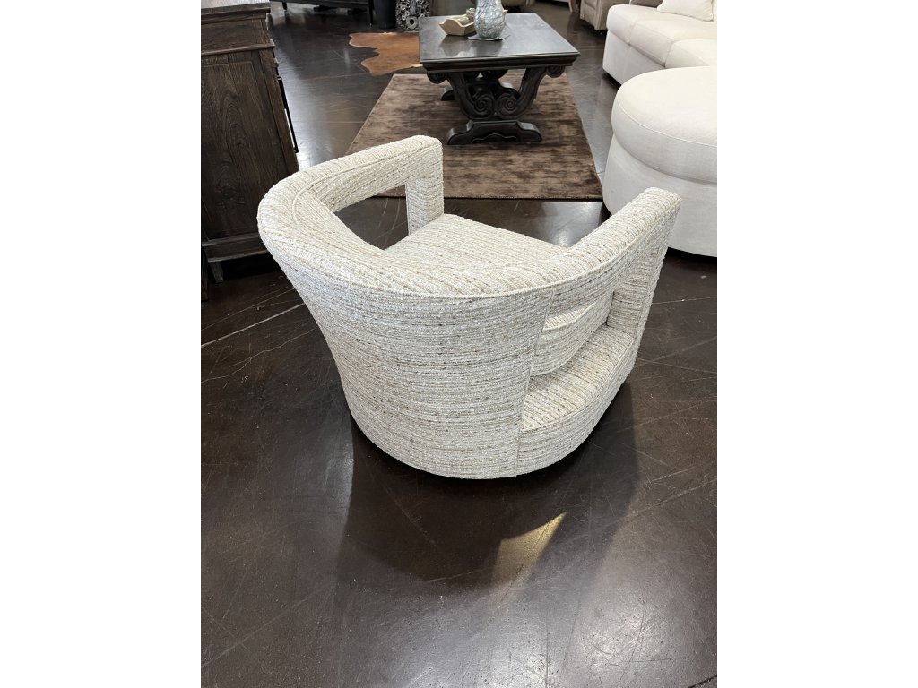 Open Arm Swivel Chair