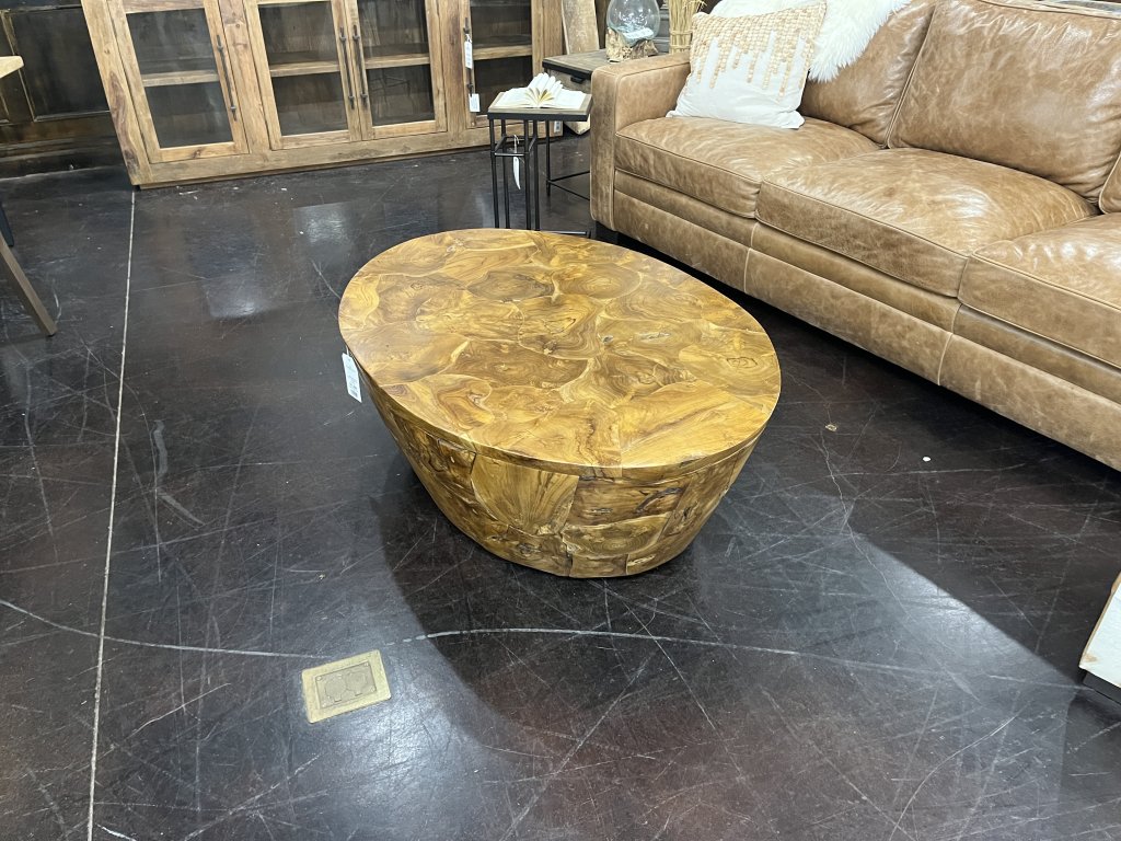 Terra Oval Drum Coffee Table
