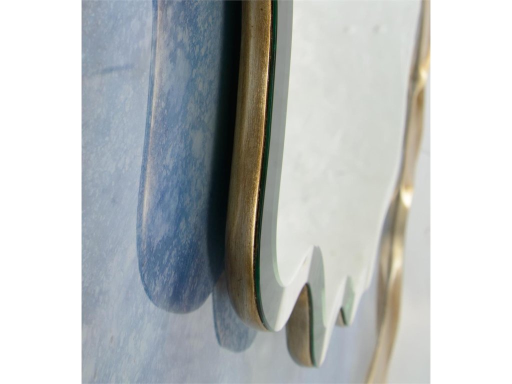 Dirillo Mirror, Blue Agate