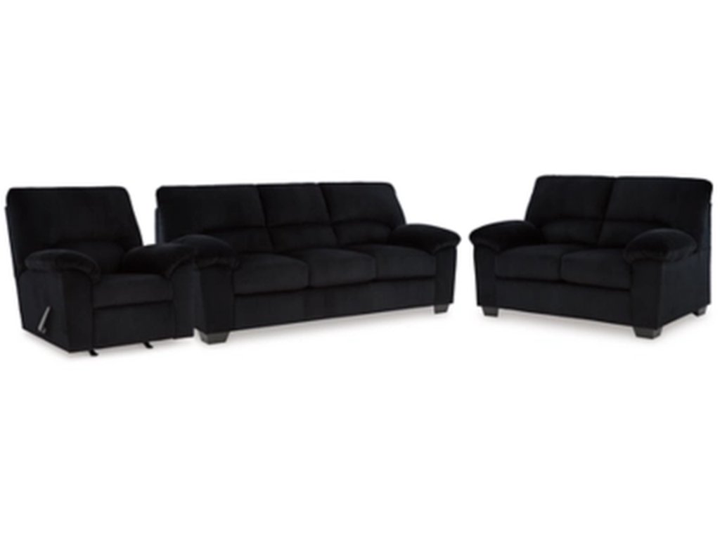 SimpleJoy Sofa, Loveseat and Recliner - primary view