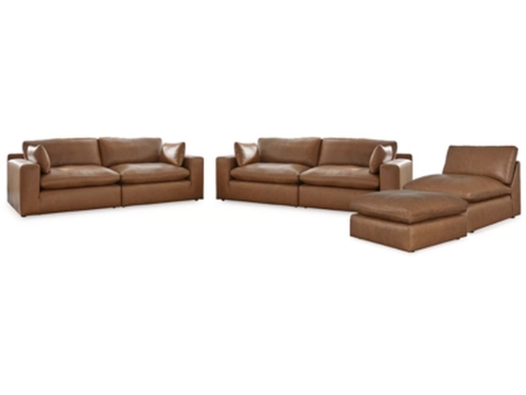Emilia 3-Piece Sectional Sofa, 2-Piece Sectional Loveseat and Ottoman