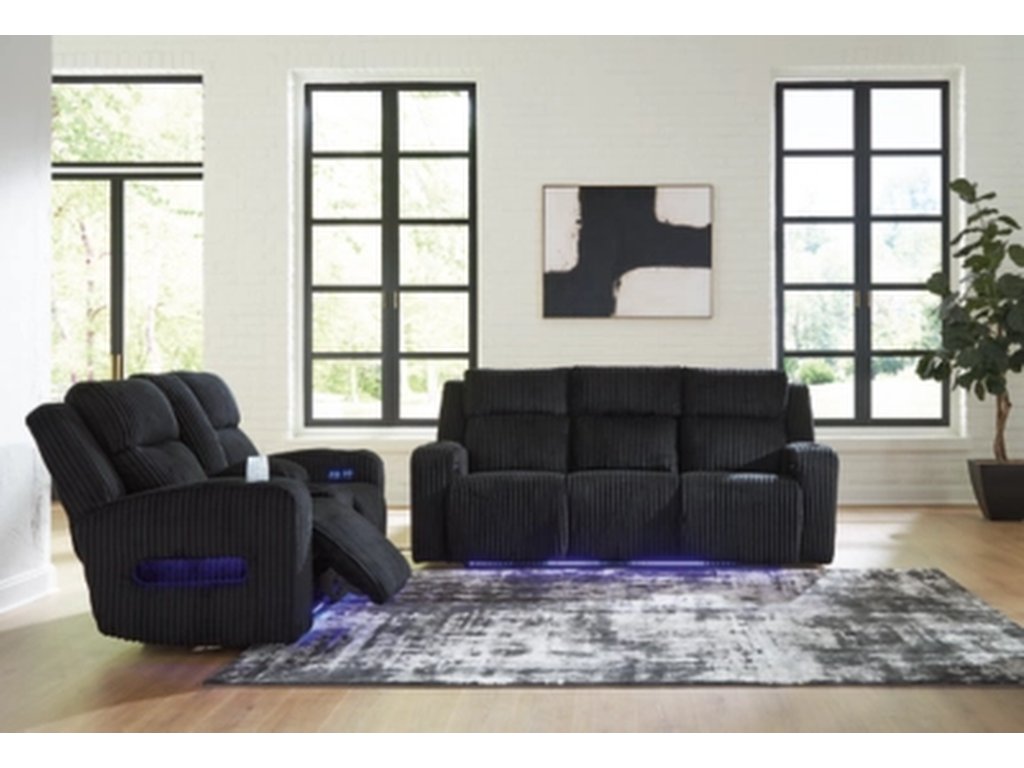 Forest Lake Power Reclining Sofa and Loveseat