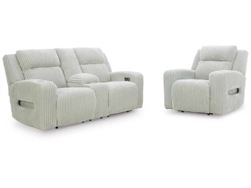 Forest Lake Power Reclining Loveseat and Power Recliner