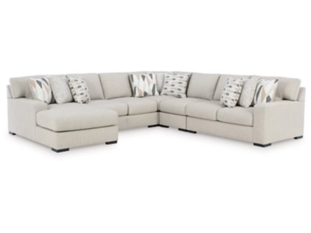 Laurelgrove 5-Piece Sectional with Chaise