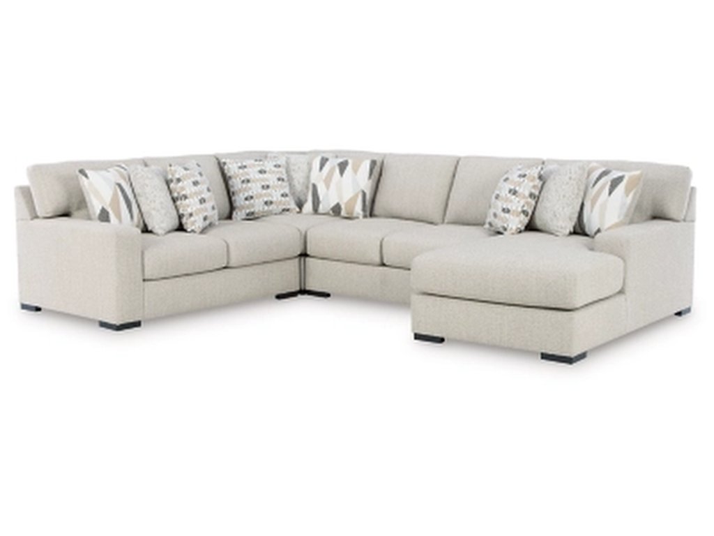 Laurelgrove 4-Piece Sectional with Chaise