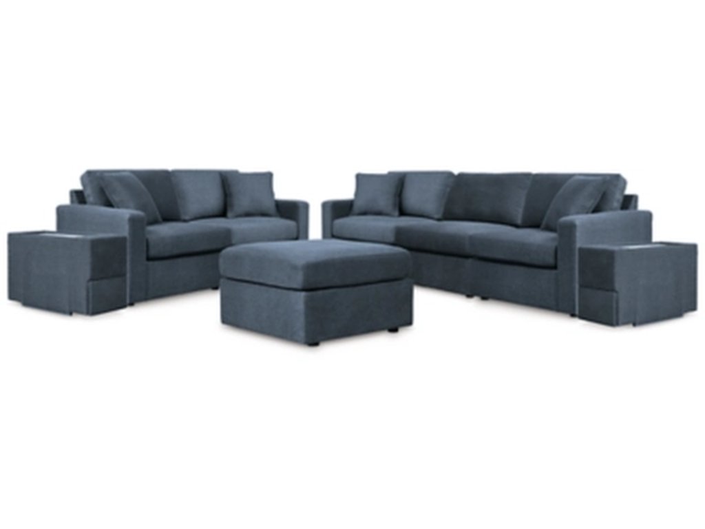Modmax 4-Piece Sectional Sofa, 3-Piece Sectional Loveseat and Ottoman - primary view