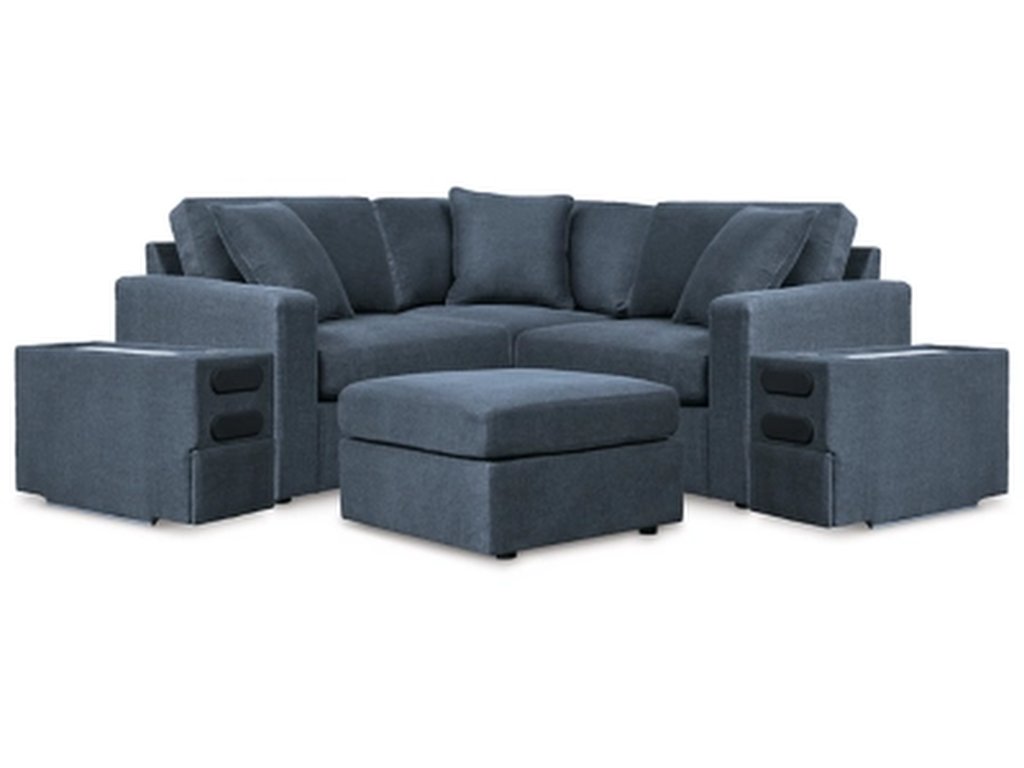 Modmax 5-Piece Sectional with Audio Console and Ottoman - primary view