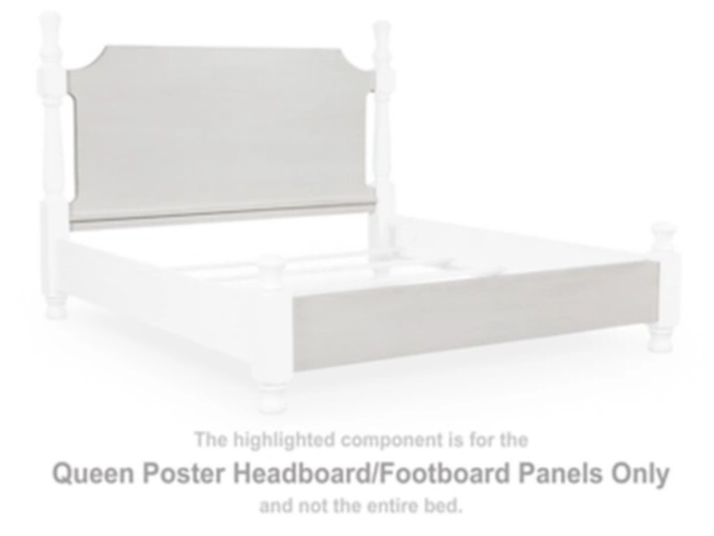 Rowlenstown Queen Poster Headboard/Footboard Panels