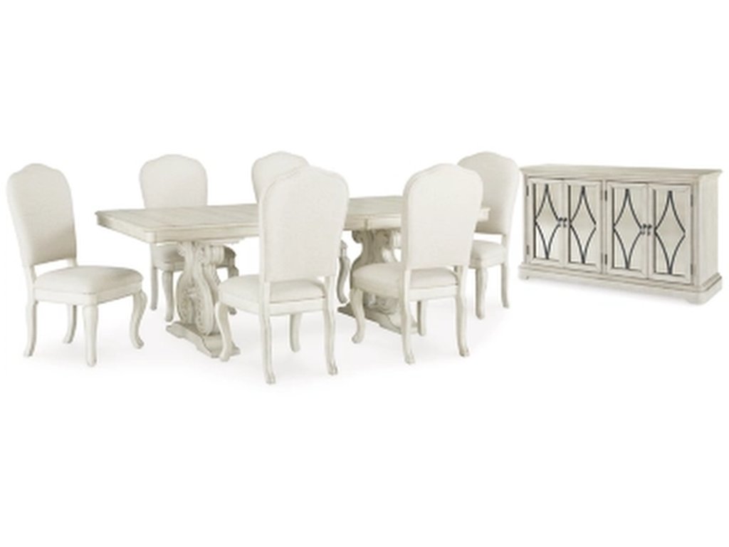 Arlendyne Dining Extension Table, 6 Chairs and Server - primary view
