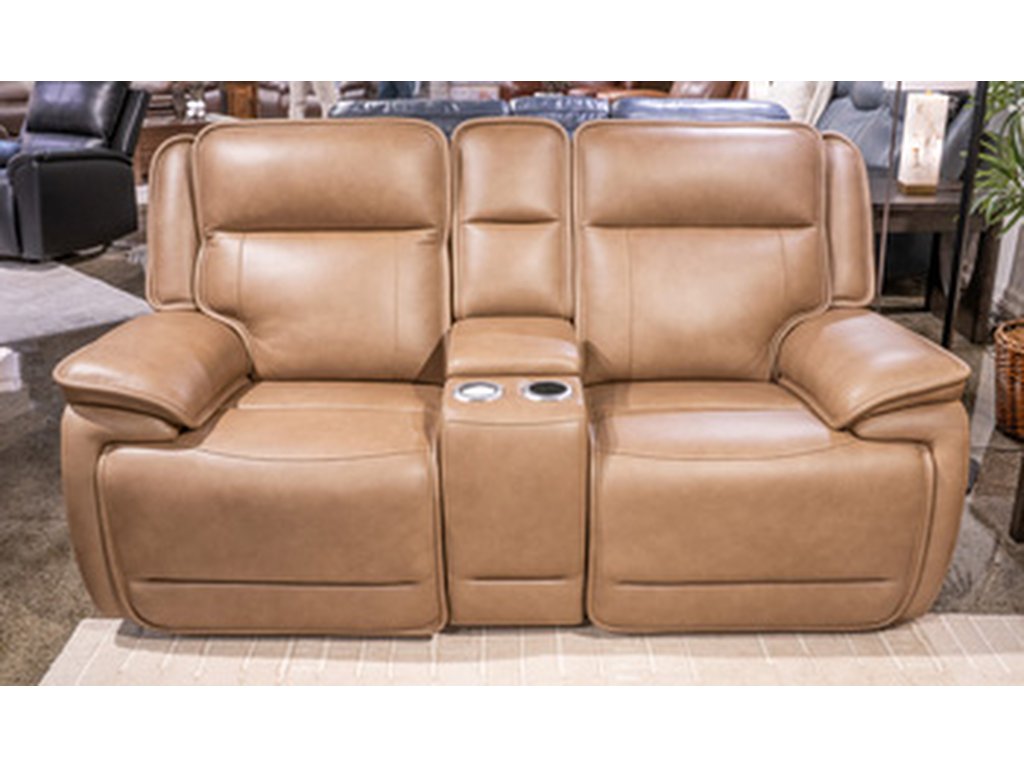 Glencroft Power Reclining Loveseat with Console
