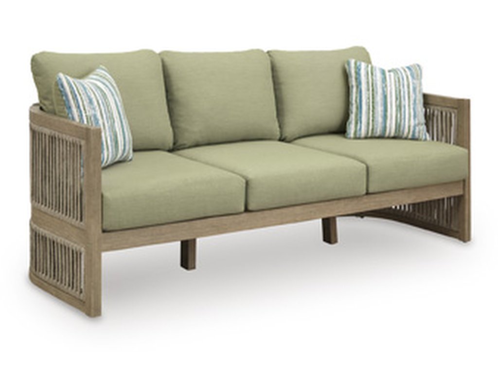 Serena Shores Outdoor Sofa with Cushion